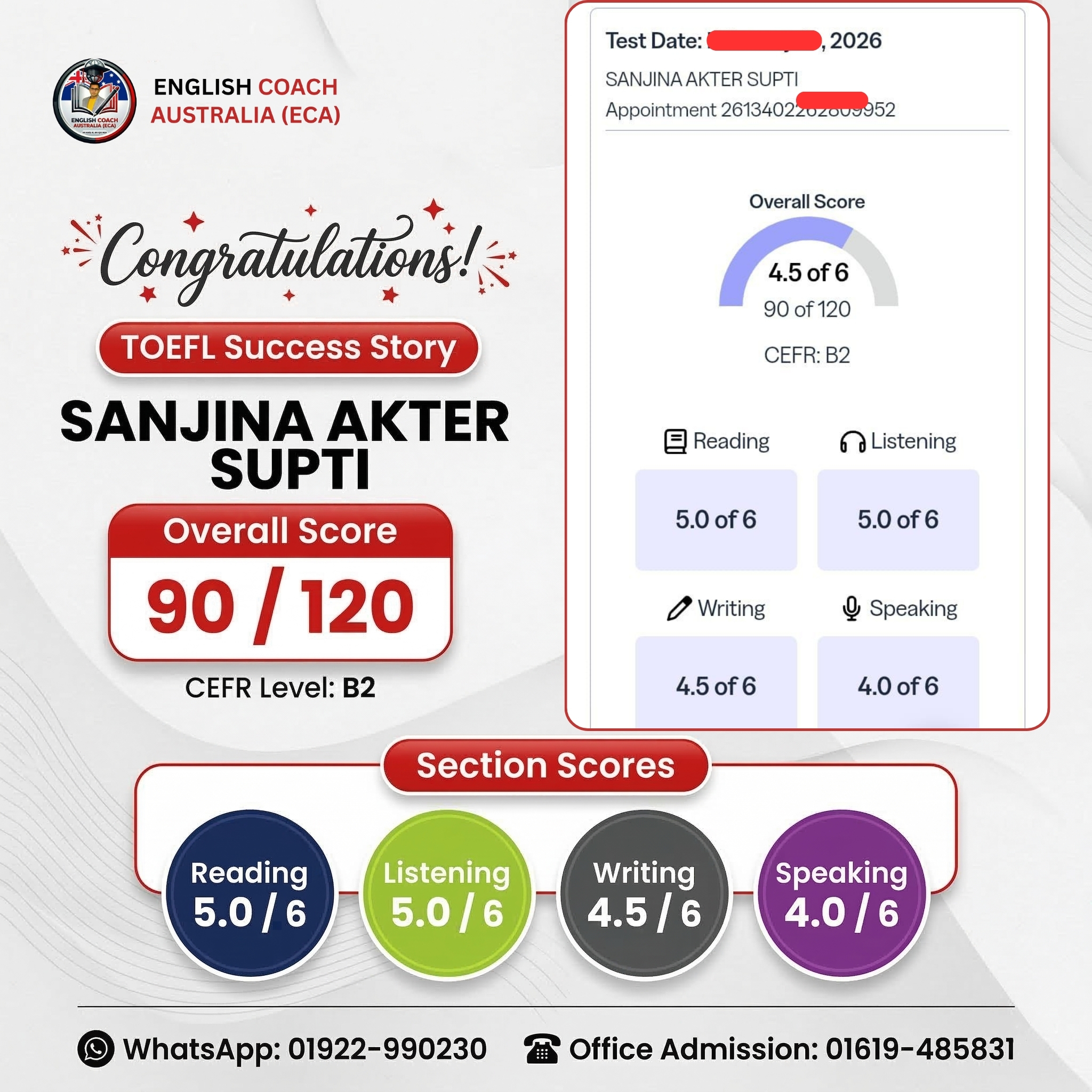 Sanjina Akter Supti Success Story
